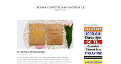 Desktop Screenshot of aksaraydavetiye.net